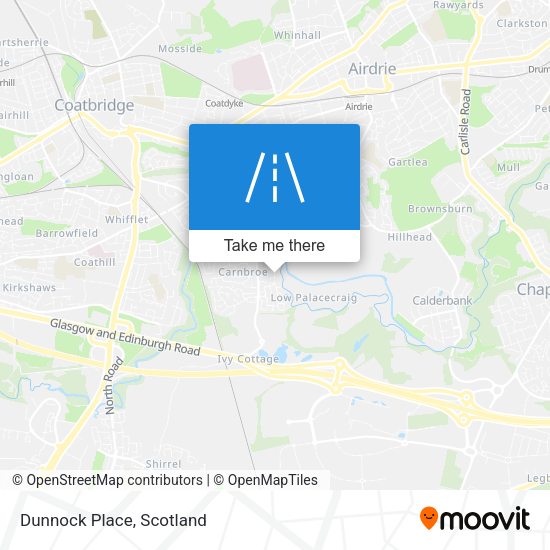Dunnock Place map