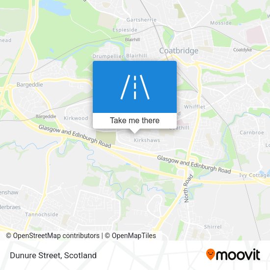 Dunure Street map