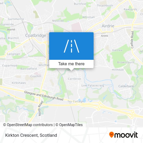 Kirkton Crescent map