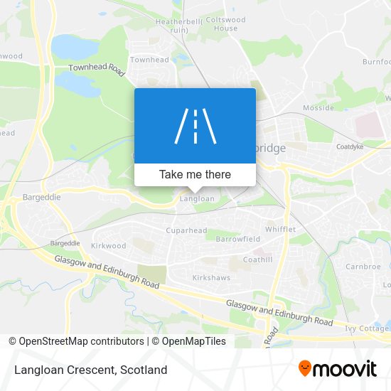 Langloan Crescent map