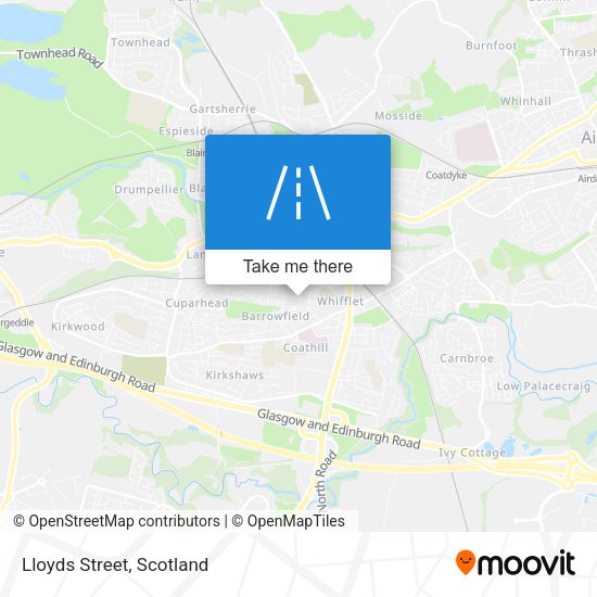 Lloyds Street map