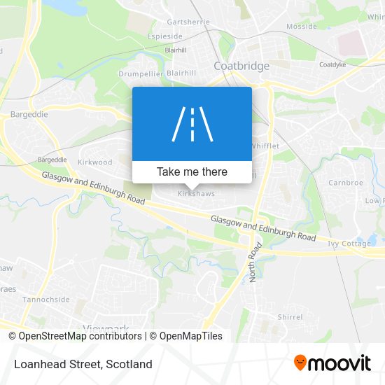 Loanhead Street map