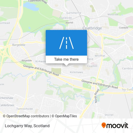 Lochgarry Way map