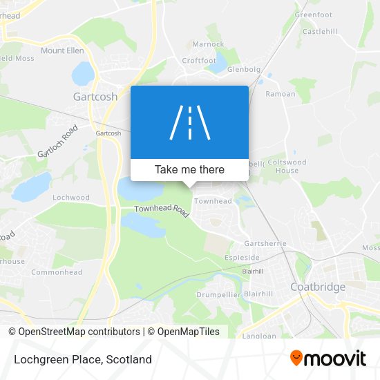 Lochgreen Place map
