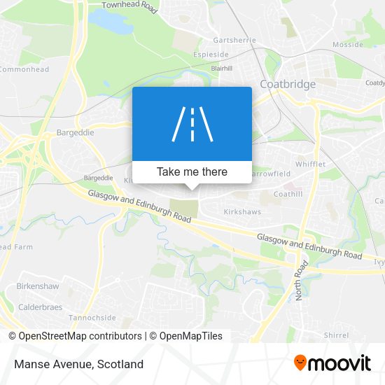 Manse Avenue map