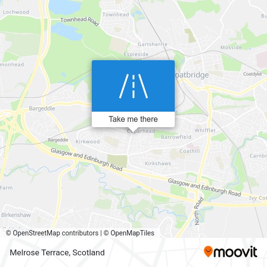 Melrose Terrace map