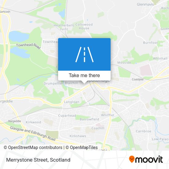 Merrystone Street map