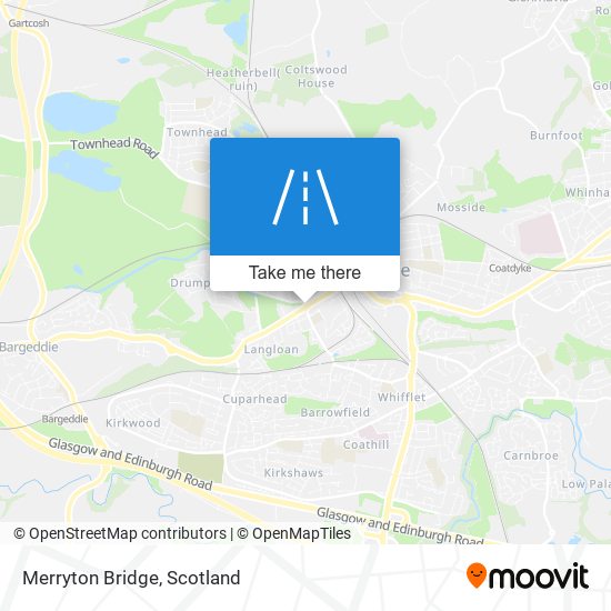 Merryton Bridge map