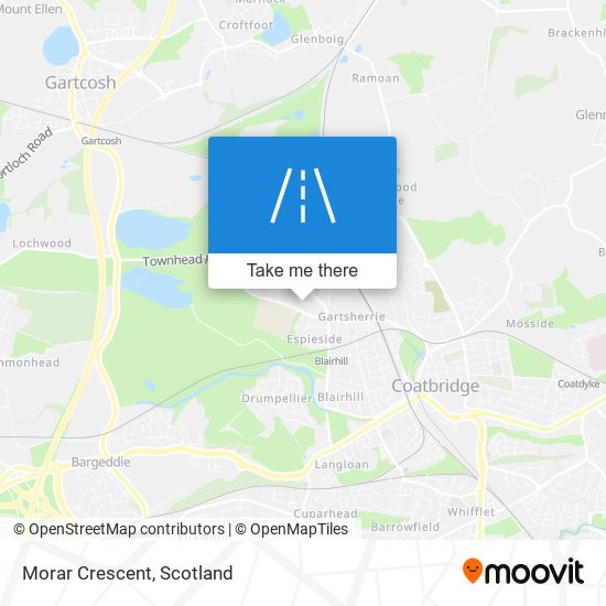 Morar Crescent map