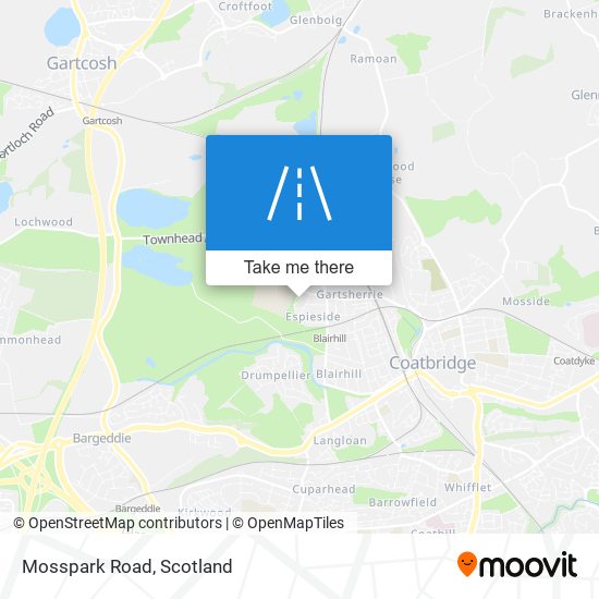 Mosspark Road map