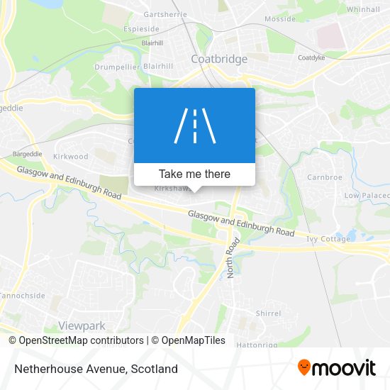 Netherhouse Avenue map