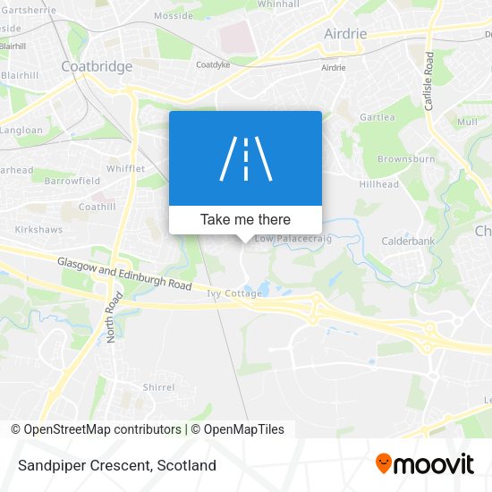 Sandpiper Crescent map
