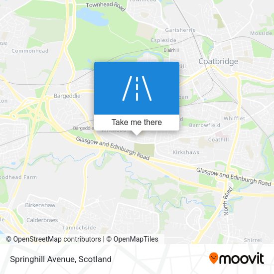 Springhill Avenue map
