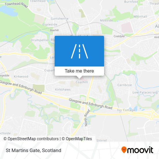 St Martins Gate map