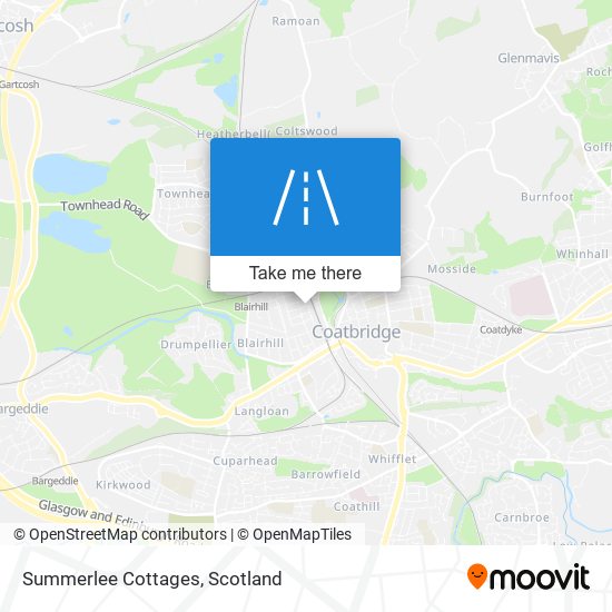 Summerlee Cottages map