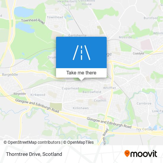 Thorntree Drive map