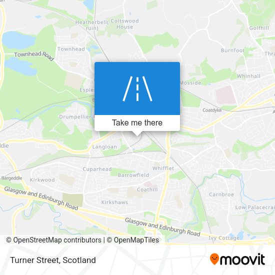 Turner Street map