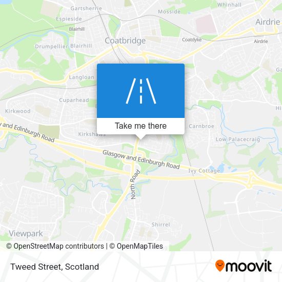 Tweed Street map