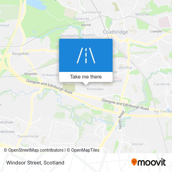 Windsor Street map