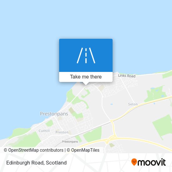 Edinburgh Road map
