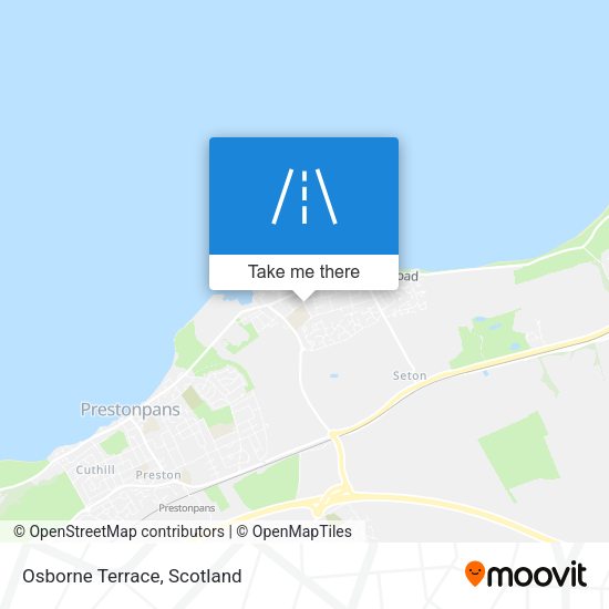 Osborne Terrace map