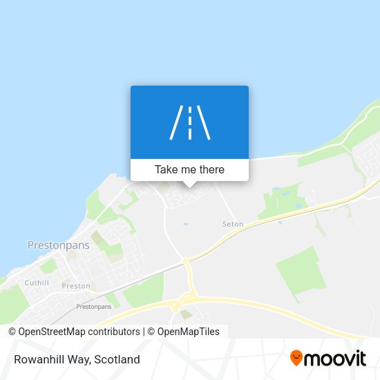 Rowanhill Way map