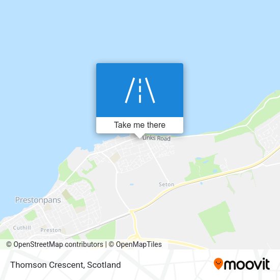 Thomson Crescent map