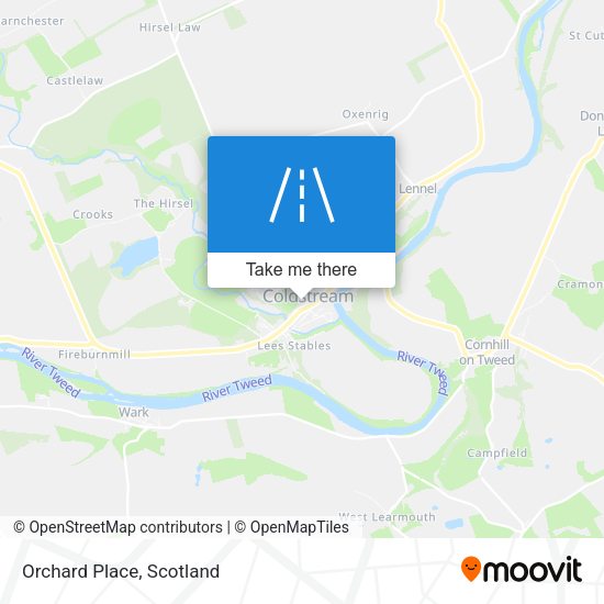 Orchard Place map