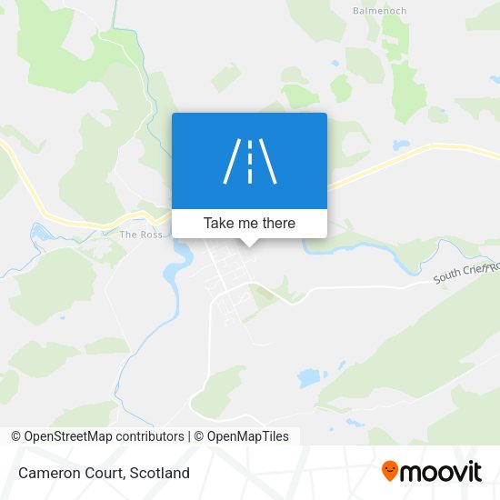 Cameron Court map
