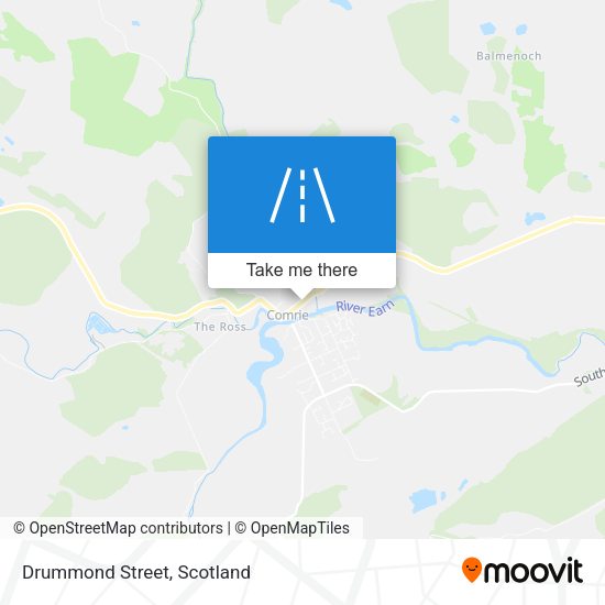 Drummond Street map
