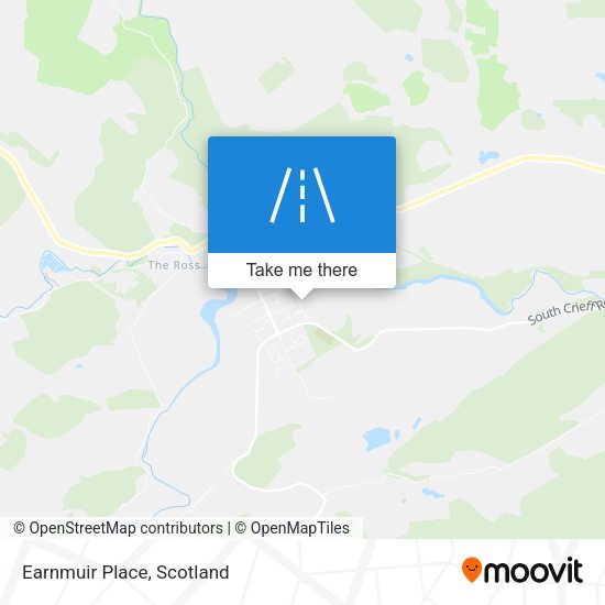 Earnmuir Place map