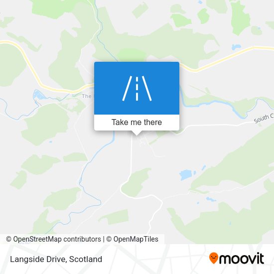 Langside Drive map