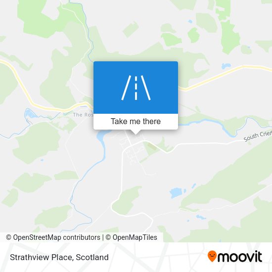 Strathview Place map
