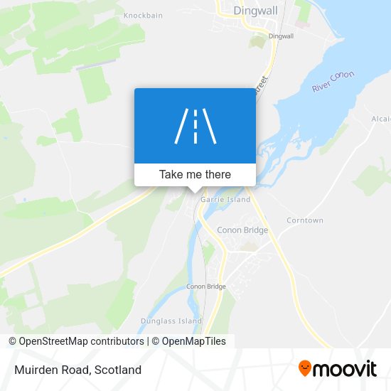 Muirden Road map