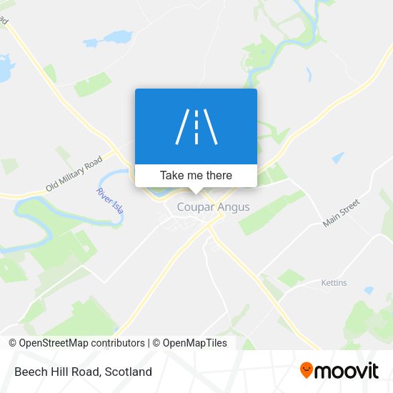 Beech Hill Road map