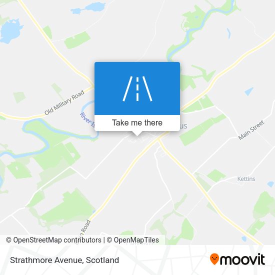 Strathmore Avenue map