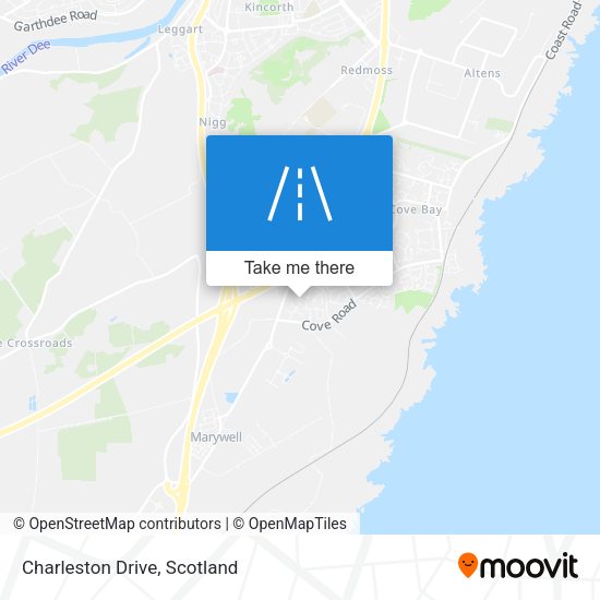 Charleston Drive map