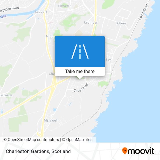 Charleston Gardens map