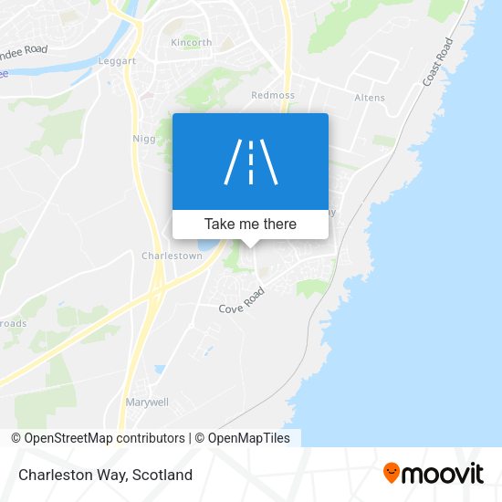 Charleston Way map