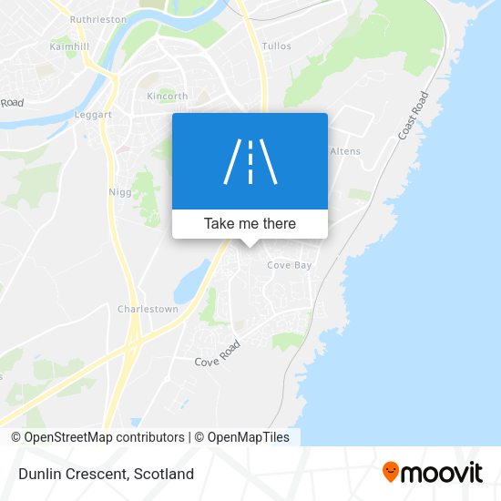 Dunlin Crescent map