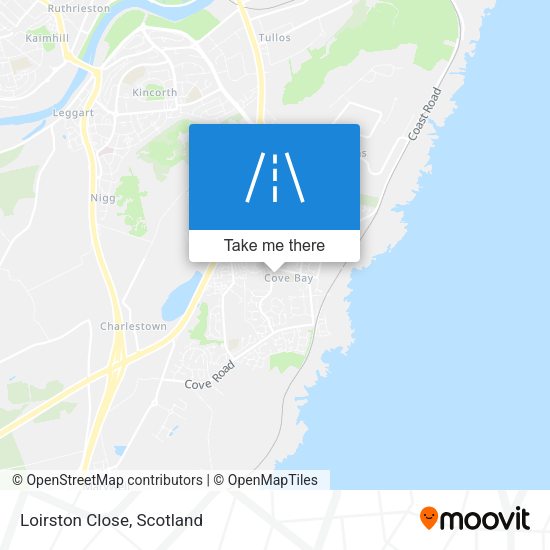 Loirston Close map