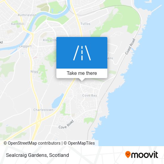 Sealcraig Gardens map