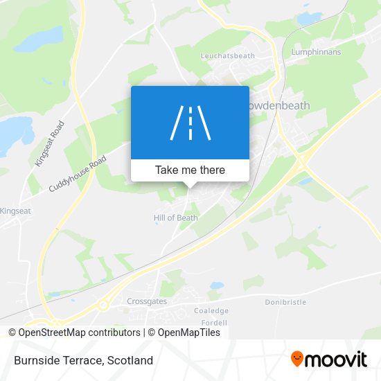 Burnside Terrace map