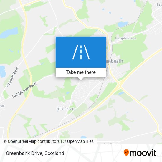 Greenbank Drive map