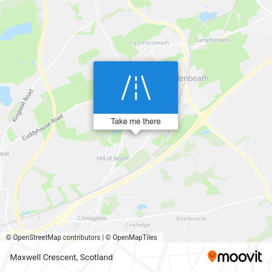 Maxwell Crescent map