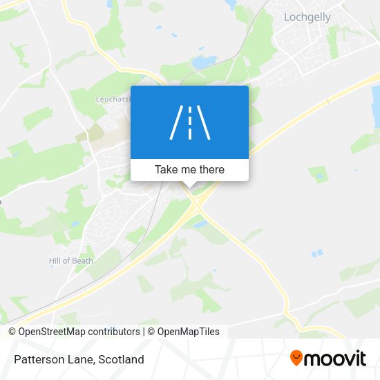 Patterson Lane map