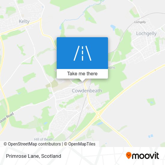 Primrose Lane map