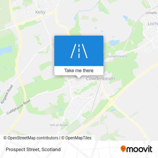 Prospect Street map