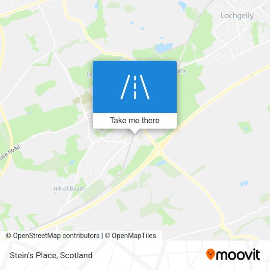 Stein's Place map