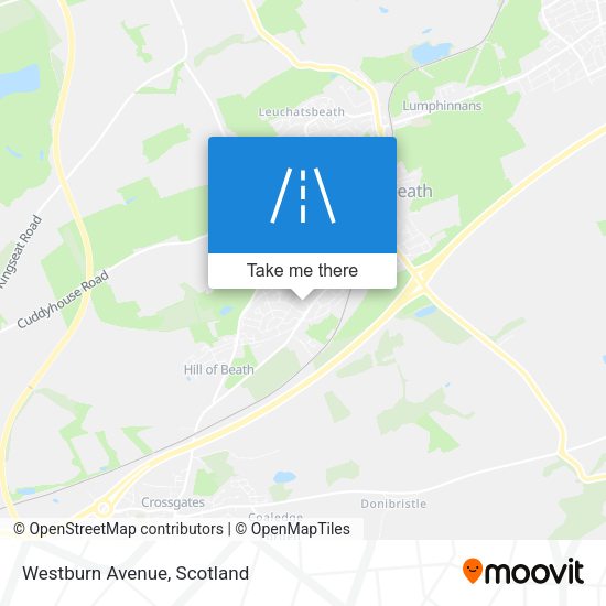 Westburn Avenue map